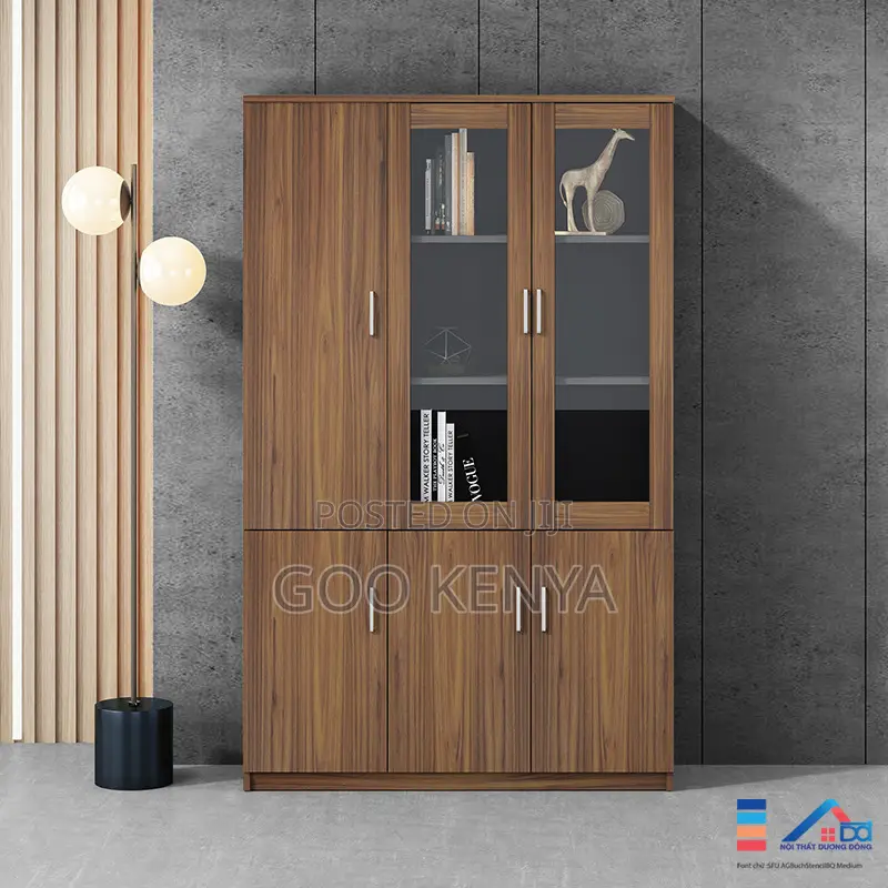 Office Cabinet ; 3-Door Wooden Executive Cabinet