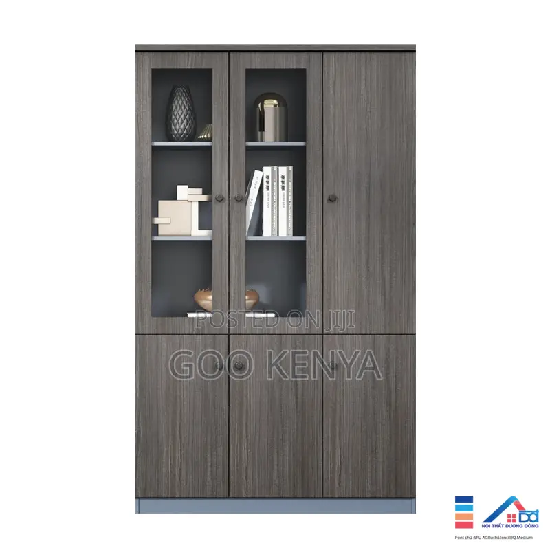Office Cabinet ; 3-Door Wooden Executive Cabinet