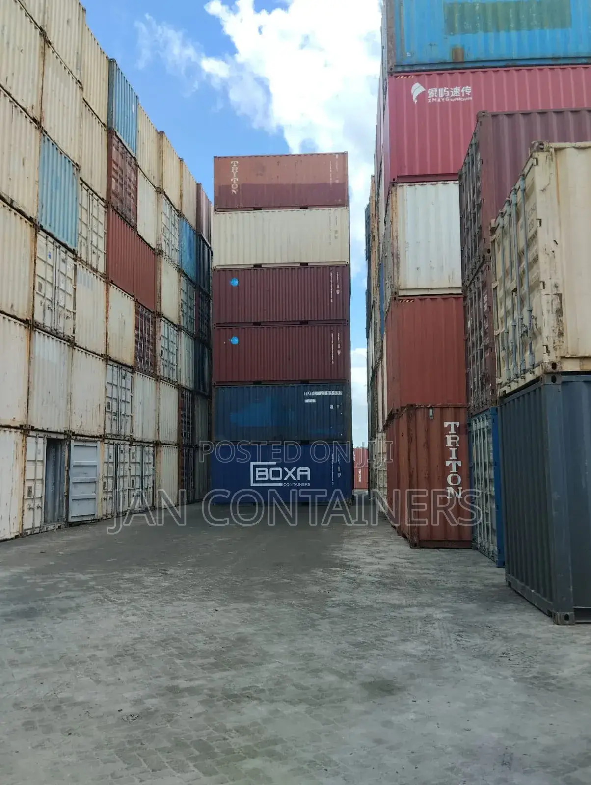 Durable 20ft Shipping Containers – Nairobi Yard Available