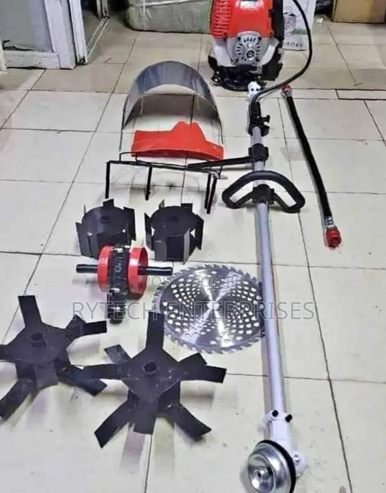 Tiller and Weeder Back Pack Machine