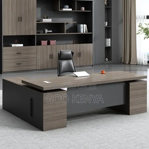Office Desk Executive L- Shaped Office Desk