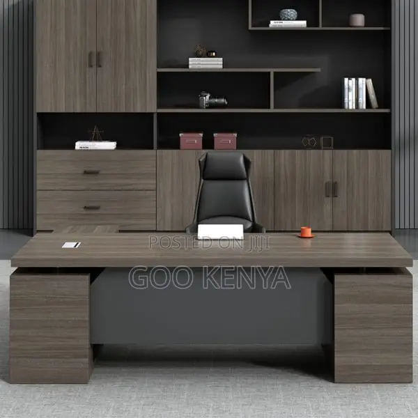 Office Desk Executive L- Shaped Office Desk