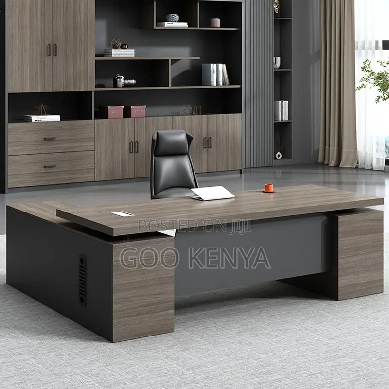 Office Desk Executive L- Shaped Office Desk