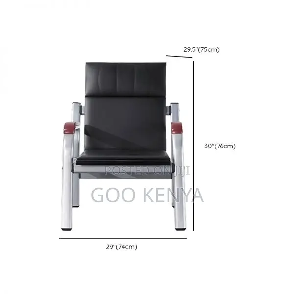 Office Sofa ; 5-Seater Executive Leather Sofa