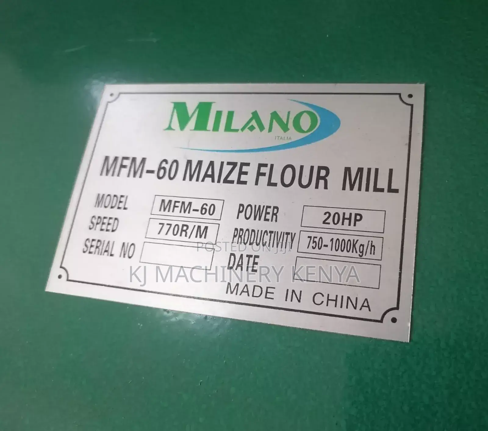 Mfm-60 Roller Mill And Crusher Milling  Grade One