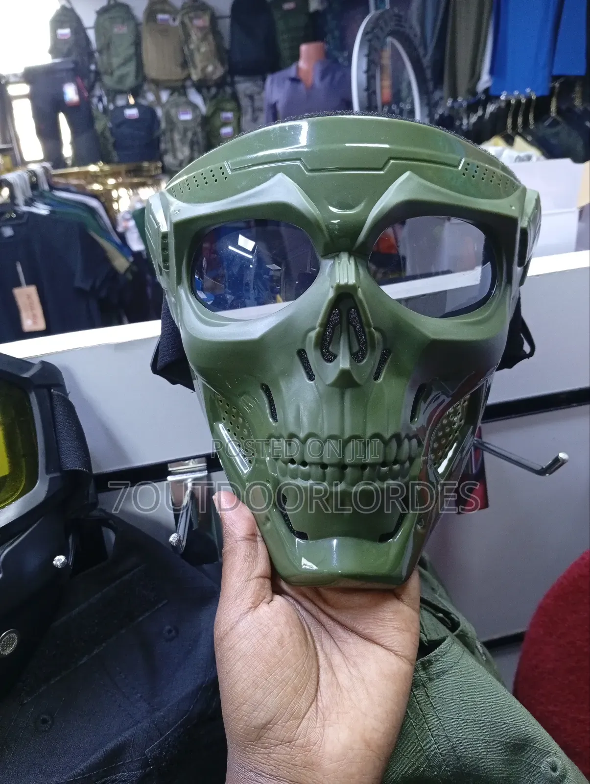 Full Face Skeleton Protective Mask
