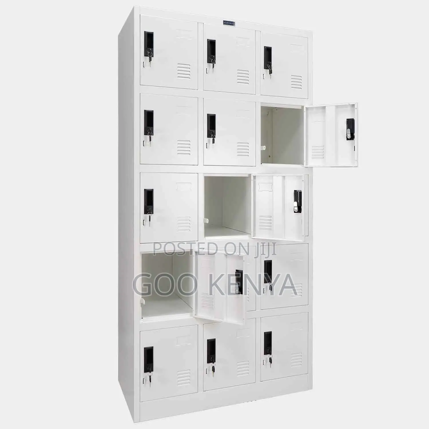 Office Cabinet ; 15 -Locker Office Cabinet