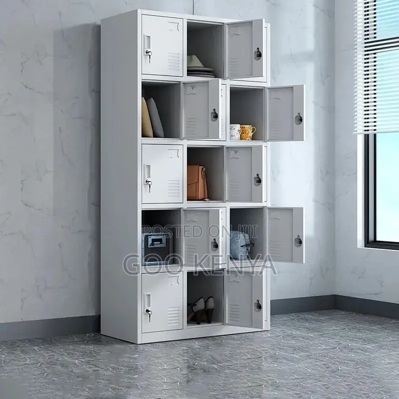Office Cabinet ; 15 -Locker Office Cabinet