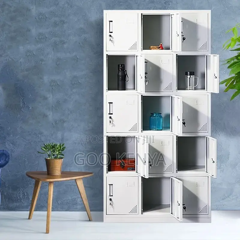 Office Cabinet ; 15 -Locker Office Cabinet