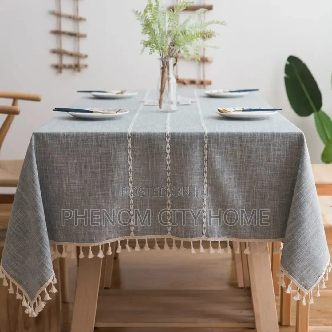 Fine Linen Table Cloth Available
