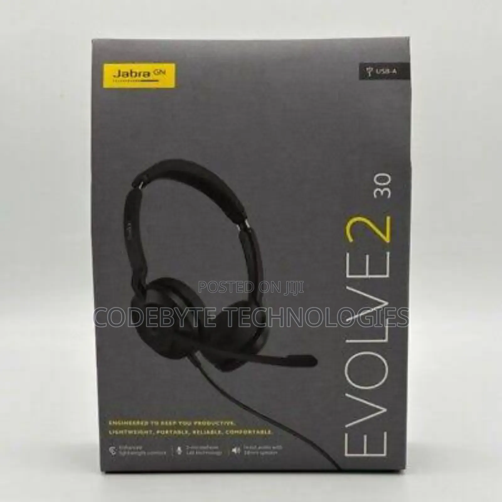 Jabra Evolve2 30 Se Stereo Headset Usb-a (Microsoft Version)