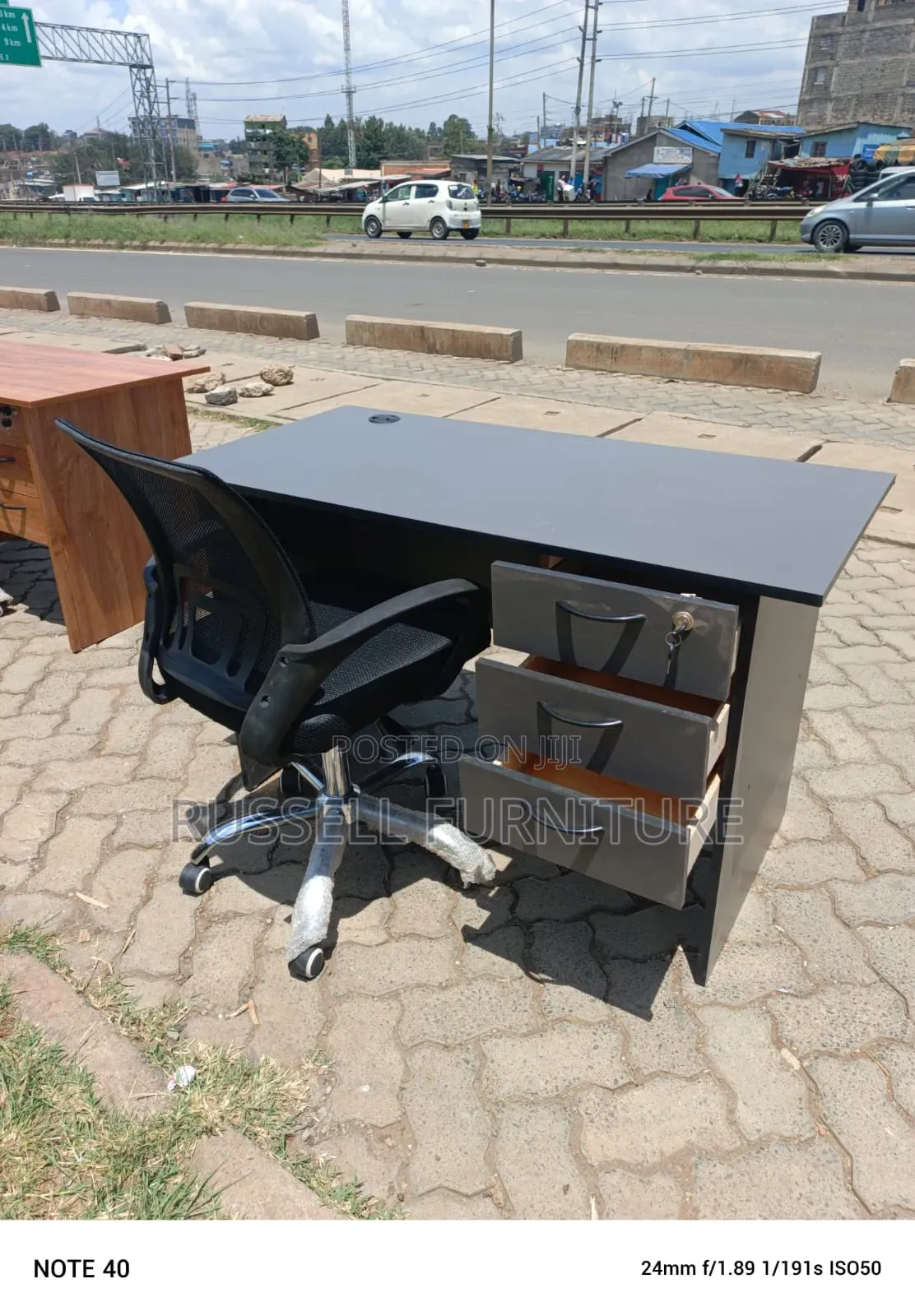 Adjustable Mesh Office Chair and Study Table