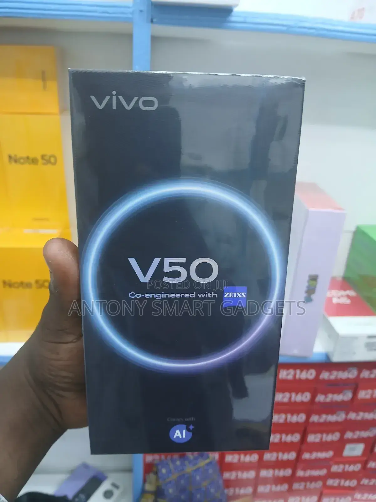 New Vivo V50 512 GB Black