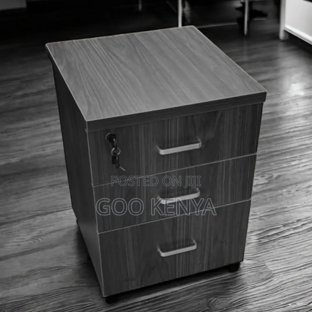 Storage Units; Wood Filing Cabinet With 3 Drawers