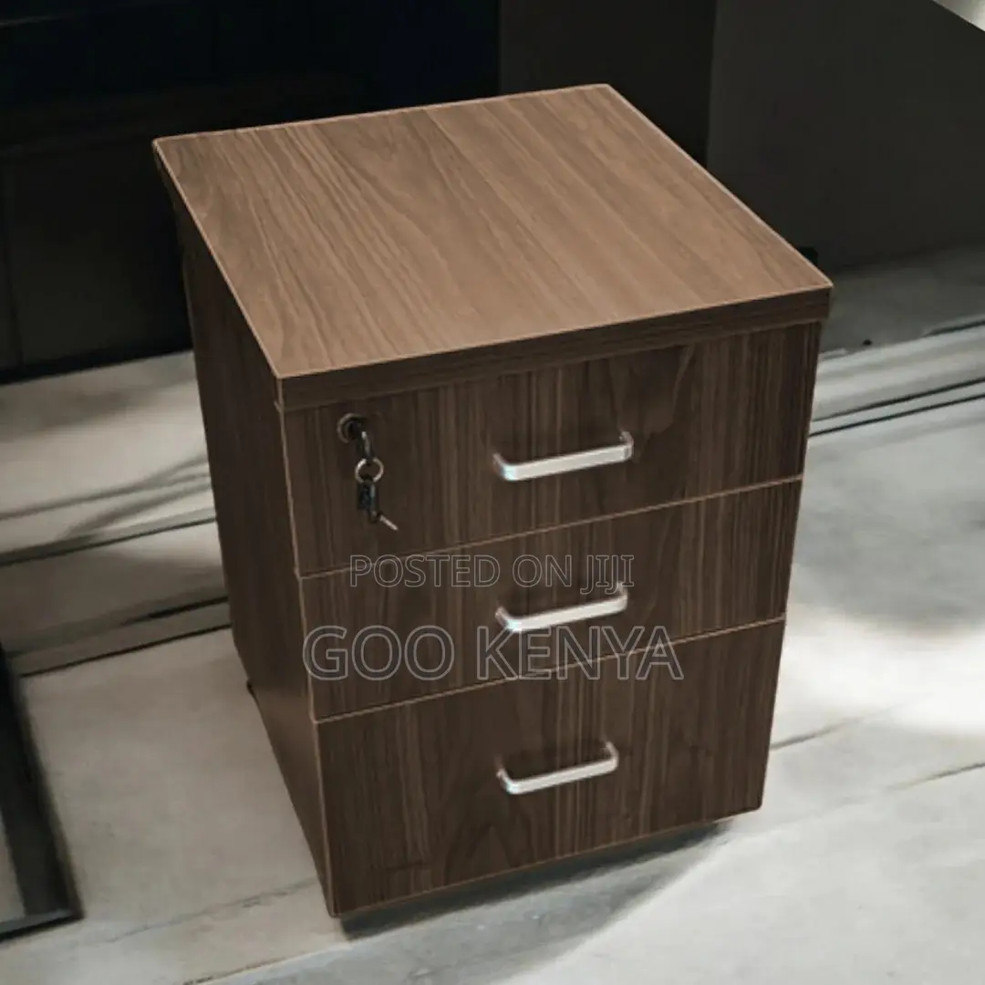 Storage Units; Wood Filing Cabinet With 3 Drawers