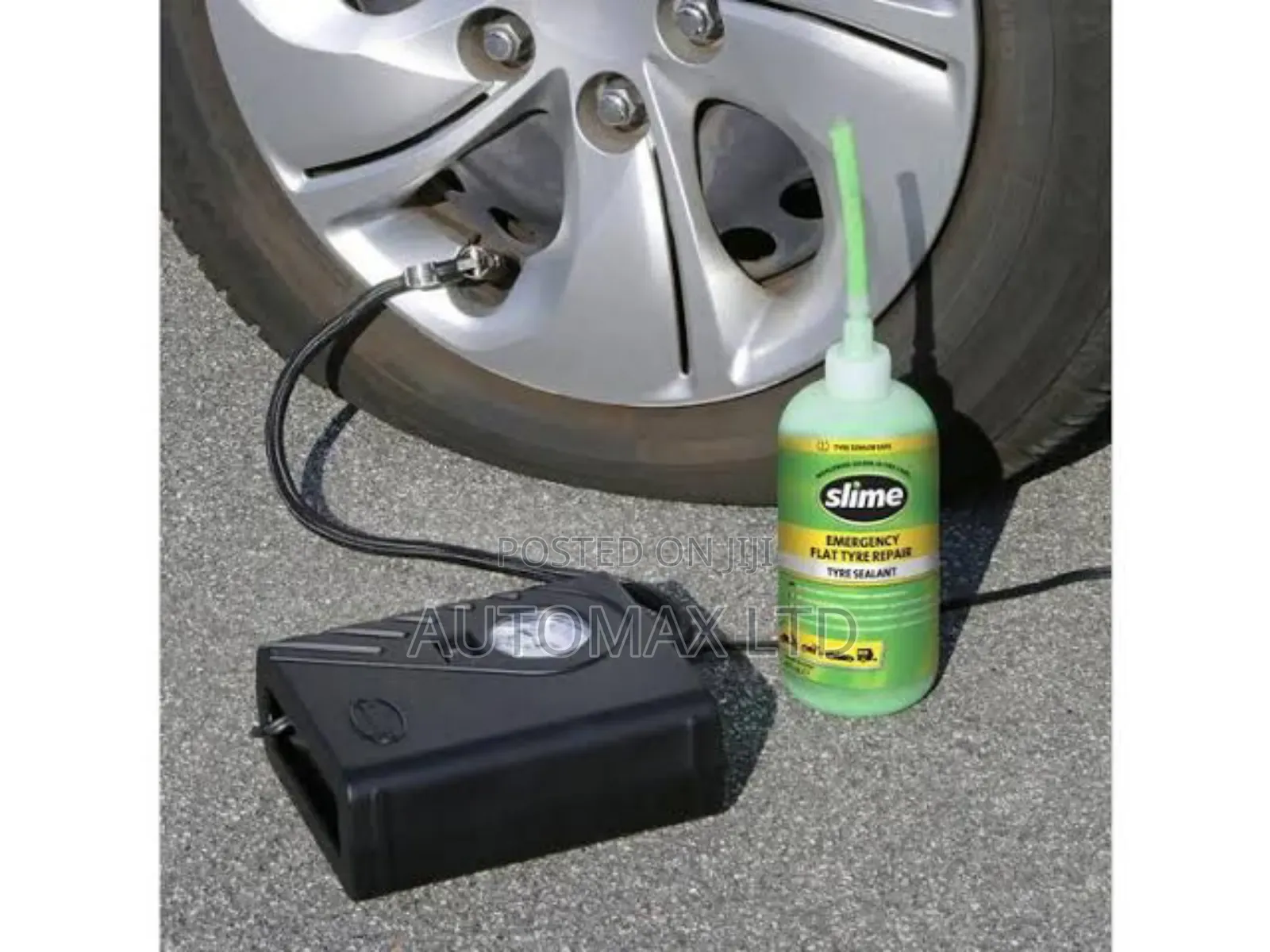 Slime Tyre Inflator+Sealant, for Mazda,Vw,Subaru,Mitsubishi,