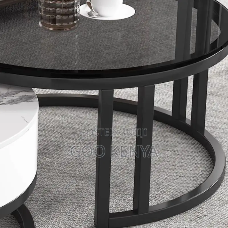 Coffee Table ; Marble Round Coffee Table