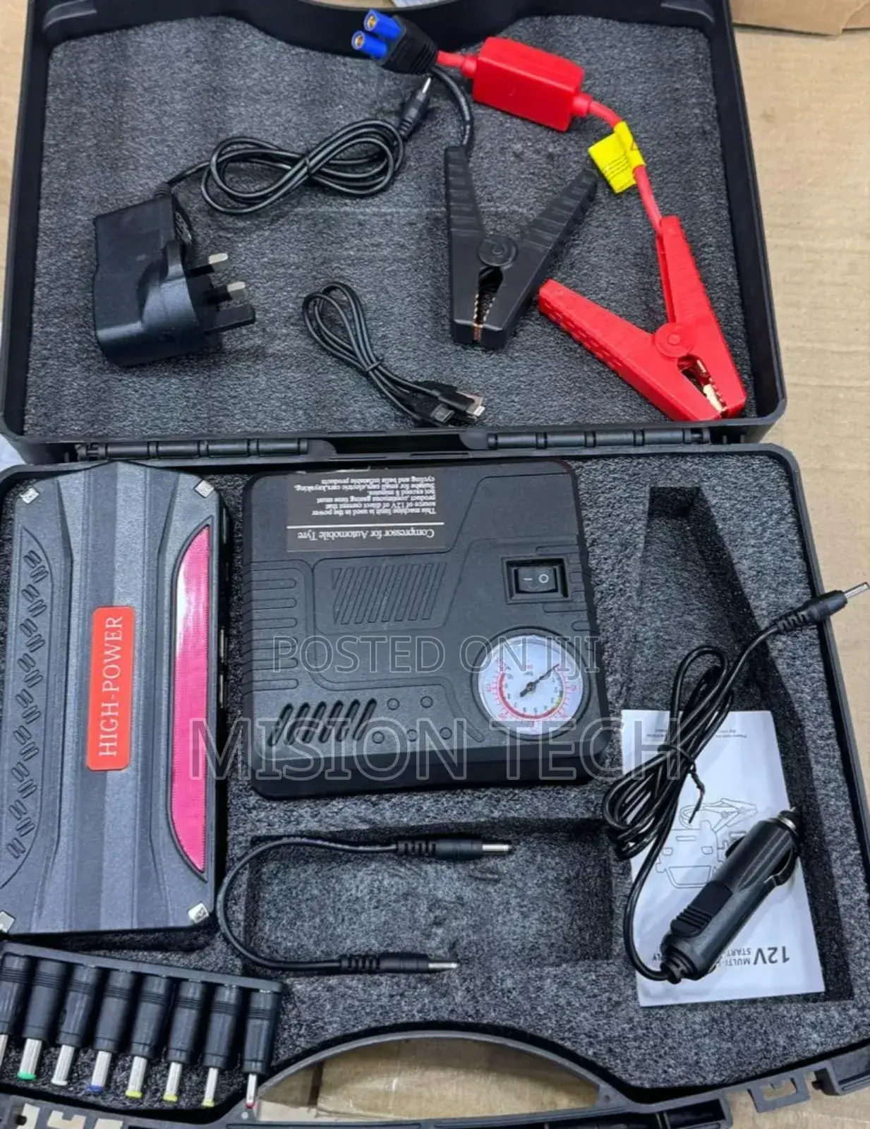 Car Jumpstarter Kit With Air Compressor*