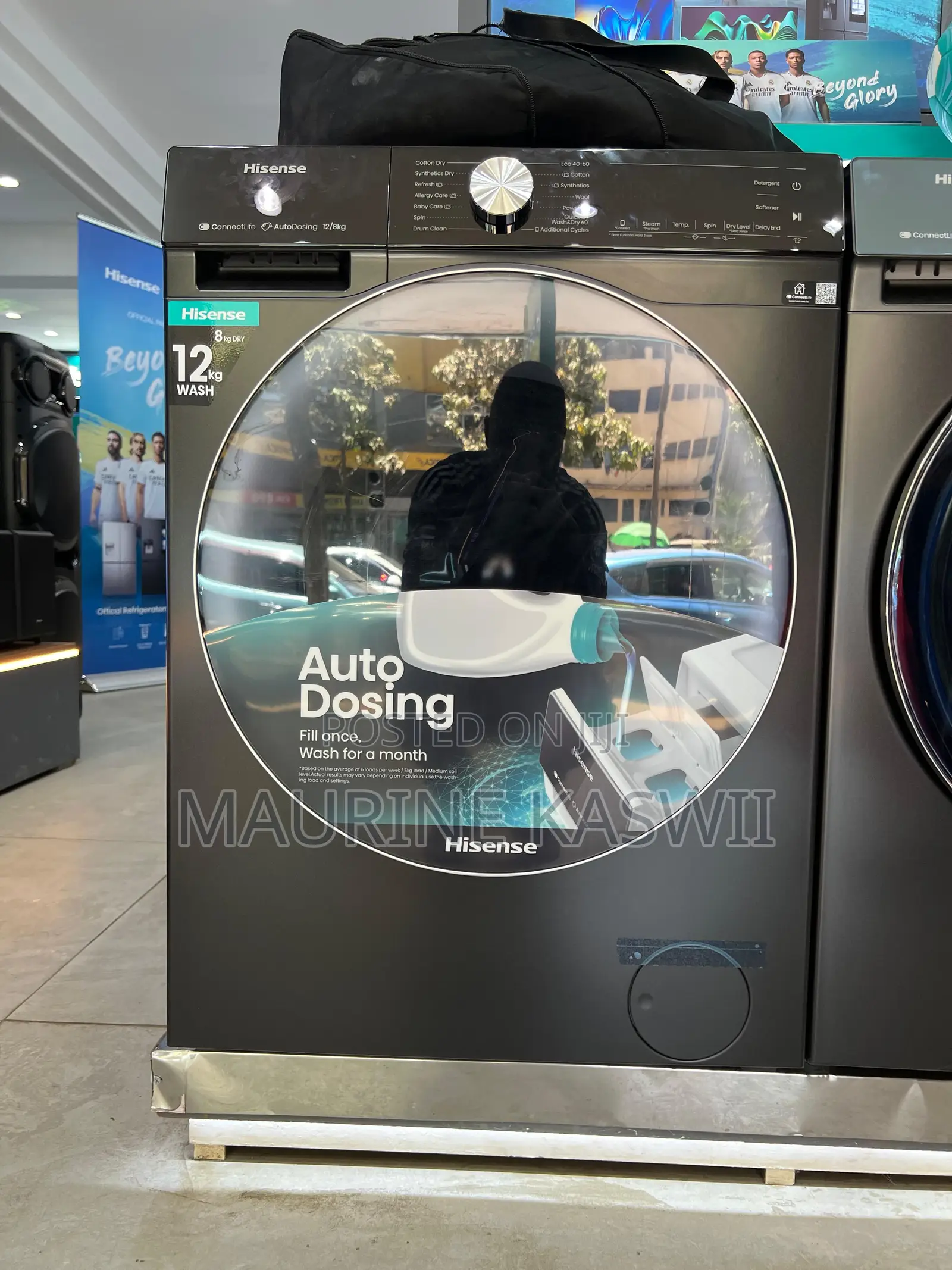 Hisense Wash Dry 12 Kg Outomatic Washing Machine