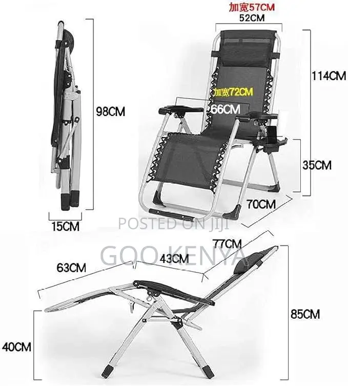 Office Chair ; Modern Lawn Reclining Outdoor Chair