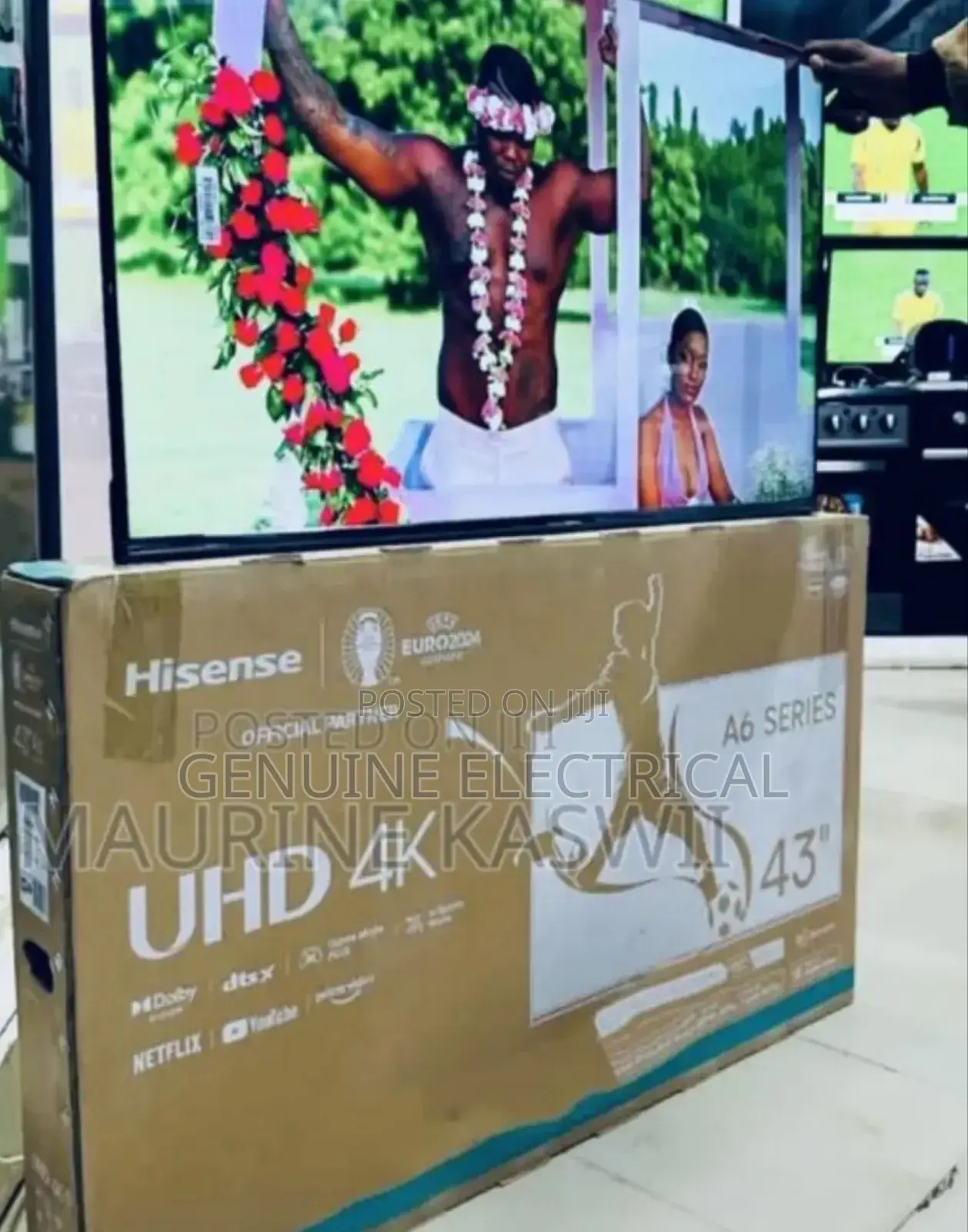 Hisense 43" Uhd Smart Tv