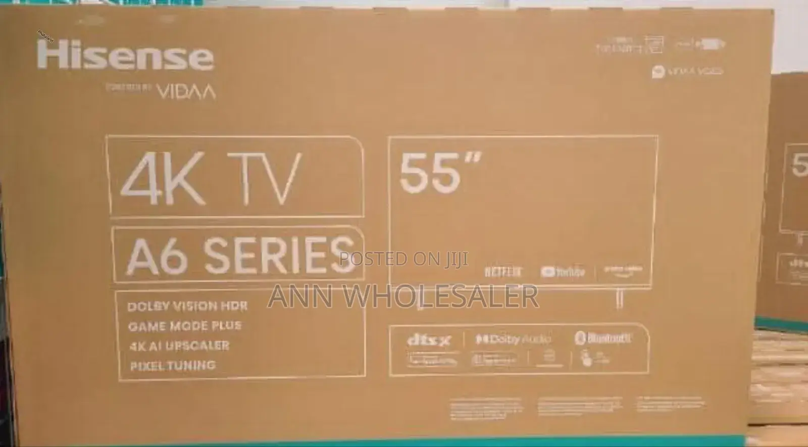 *Hisense 55" Smart A6 *
Hot H/8