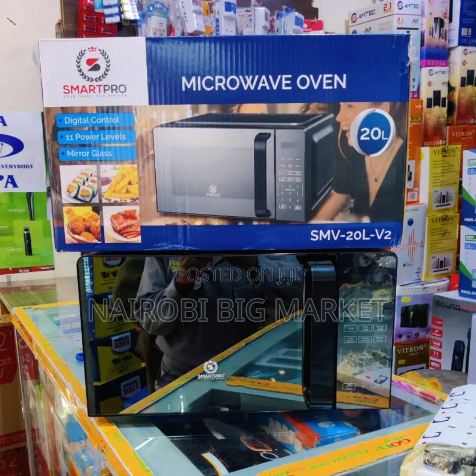 11 Power Level *Smart Pro Digital Microwave V2