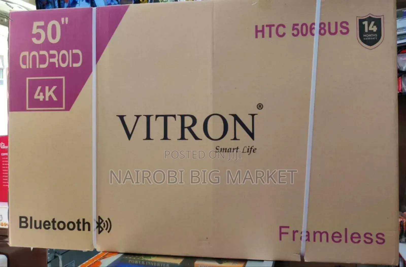 *Vitron 50" Smart Android Bt/With Bluetooth