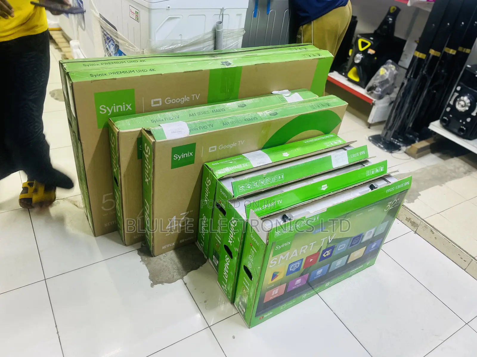 Synix 55” Google Tv