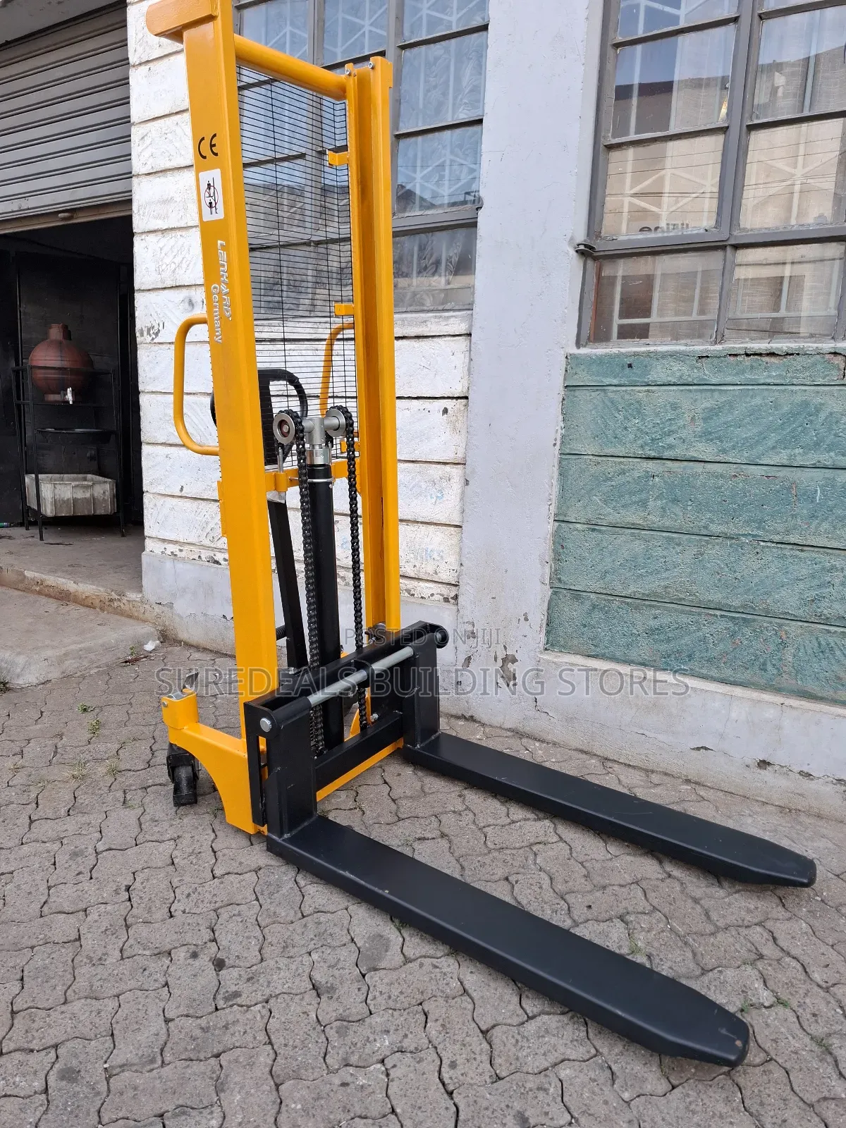 Lifting Hydraulic Manual Stacker ;2t,1.6mtrs