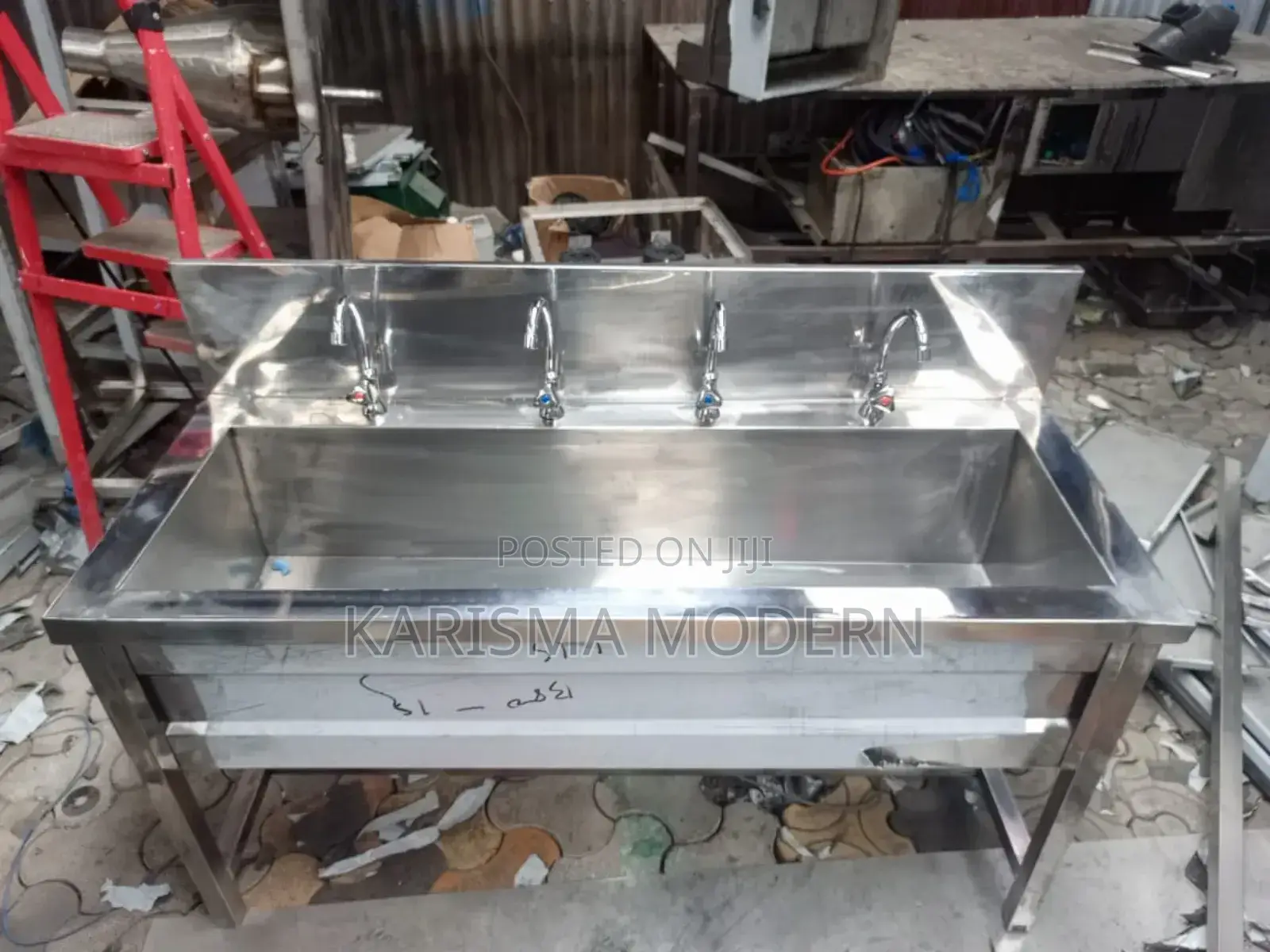 Stainless Steel Trough Hand Washing Sink