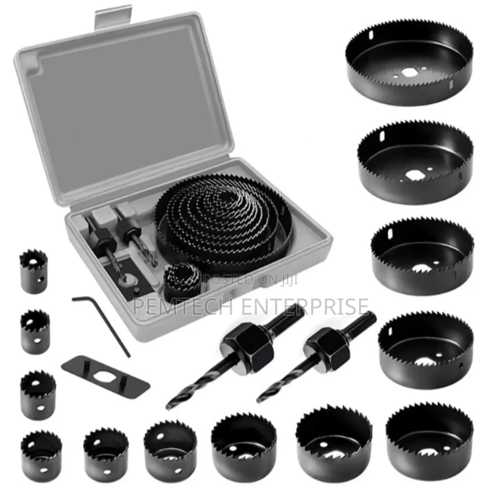 16pcs Wood Hole Saw Set