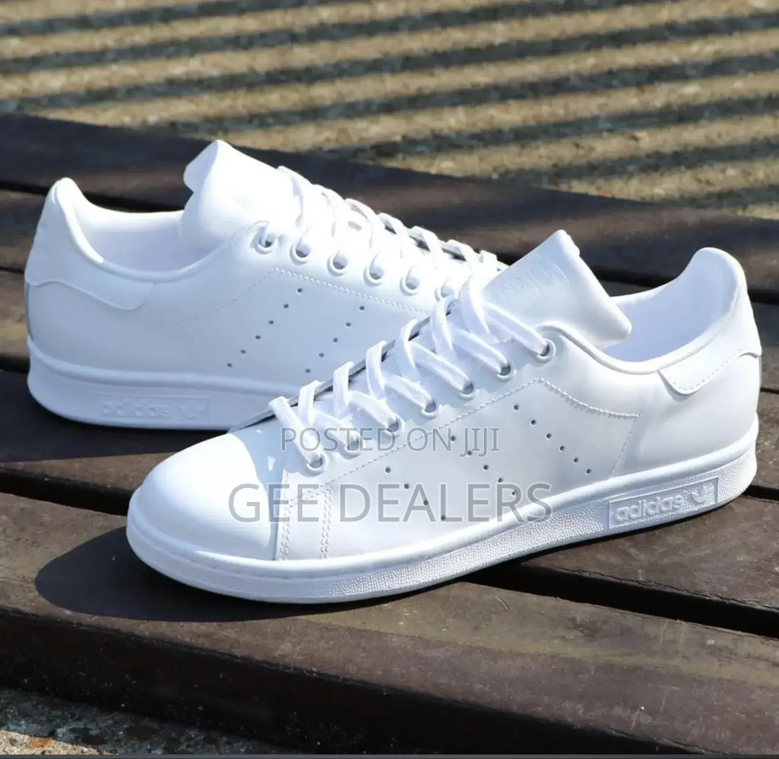 Unisex Adidas Casual Shoes, Stan Smith White Sneakers