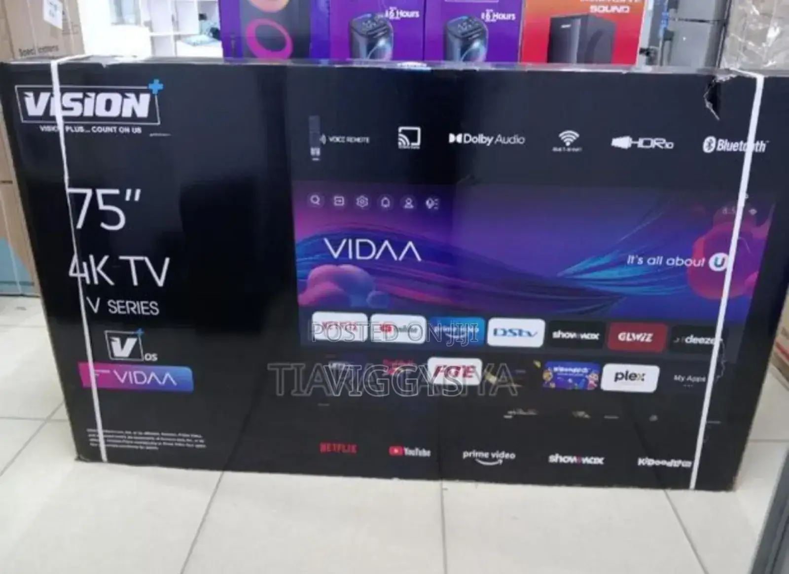 Vvision 75 Inches Smart Tv.