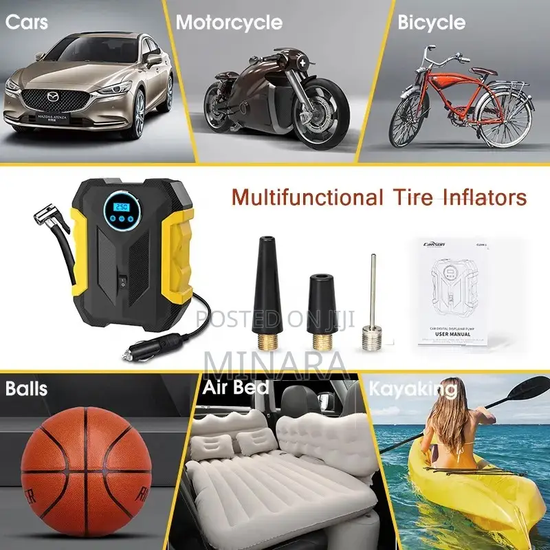 Car Tire Inflator / Portable Air Pump