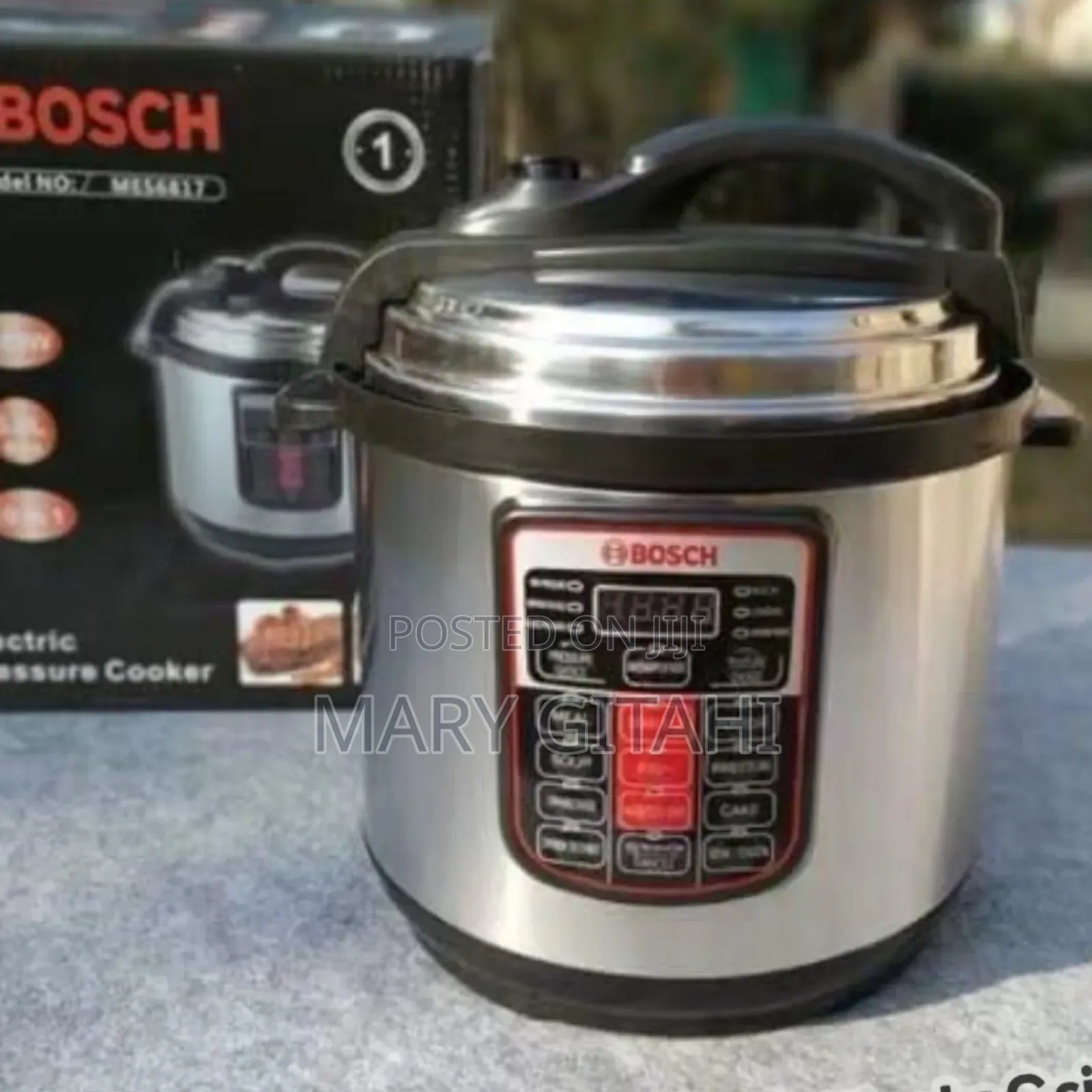 *6 Litre Bosch Electric Pressure Cooker*