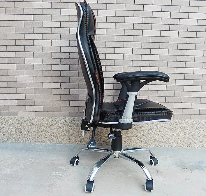 Office Chairs: High Back Basic Leather Staff Office Chair