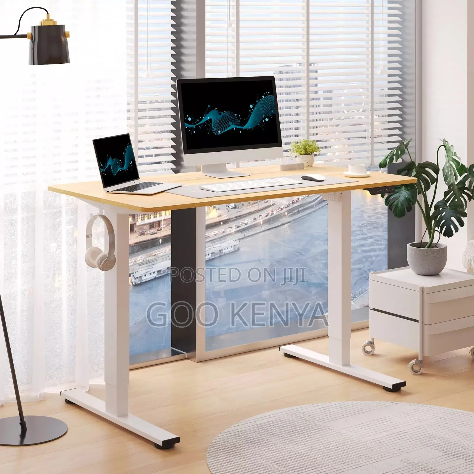 Office Desk ; Height Adjustable Electric Desk