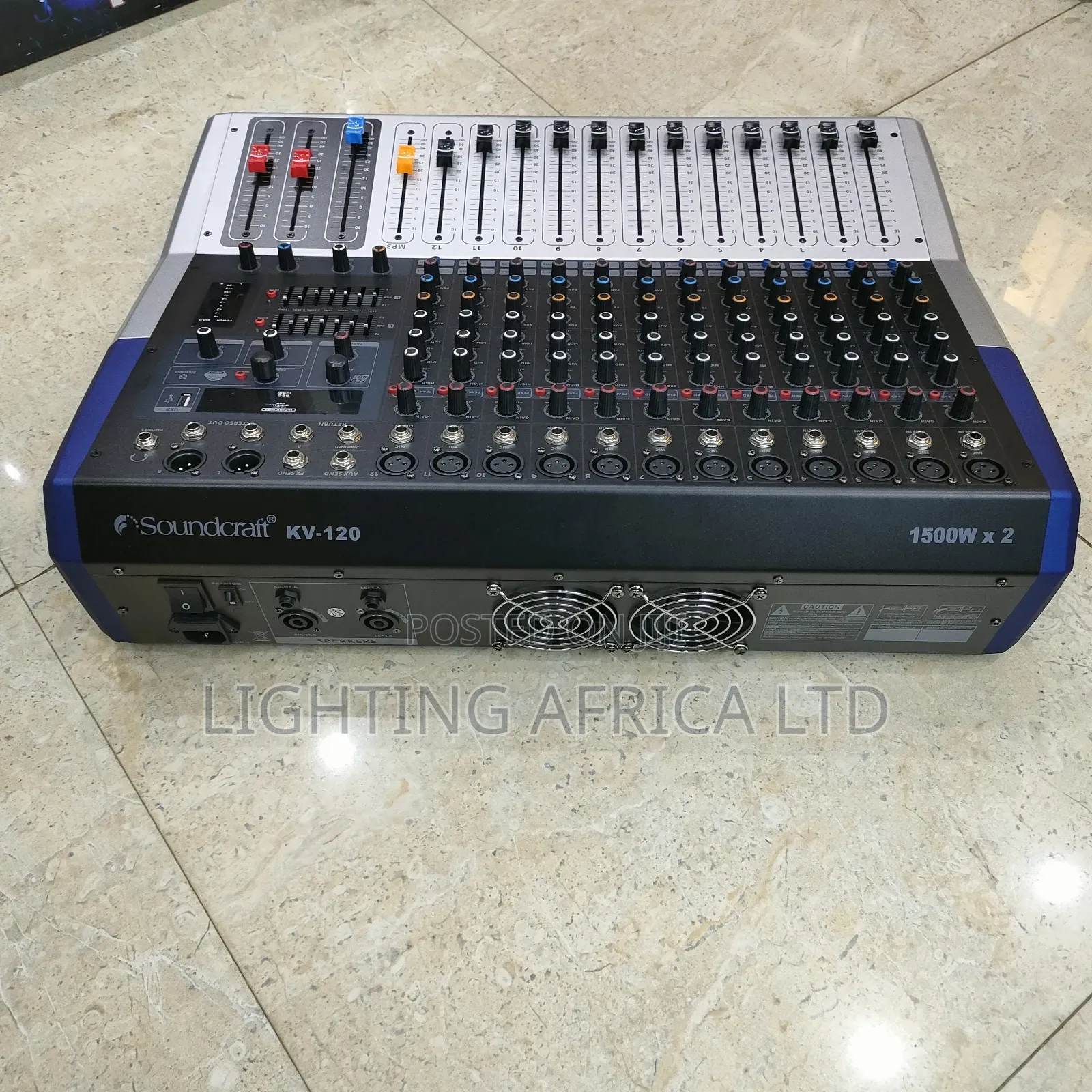 12 Channels Sound Craft High Performance Powered Mixer(Usb, Bluetooth)