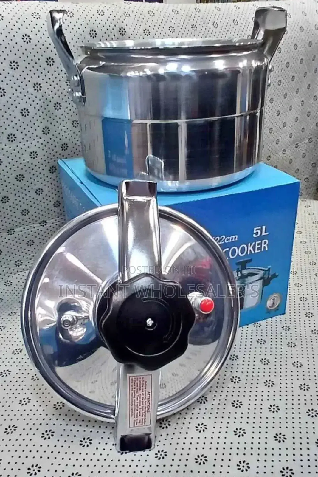 Reliable Durable 5 Litres Pressure Cooker
