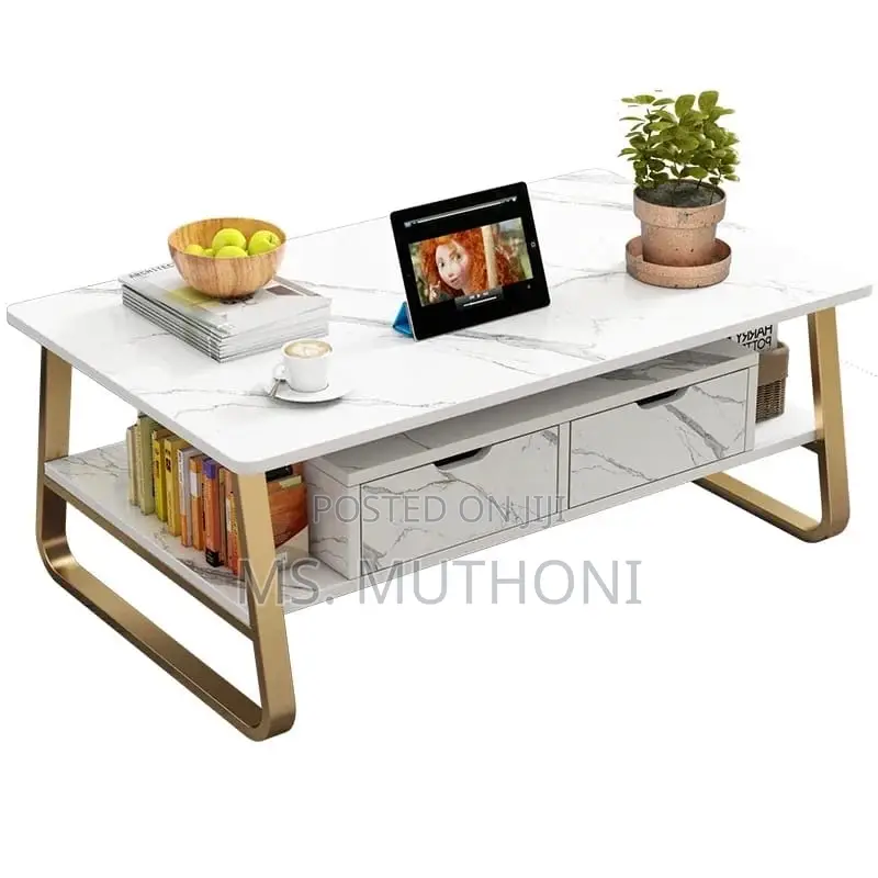 Modern Coffee Table With Drawers
