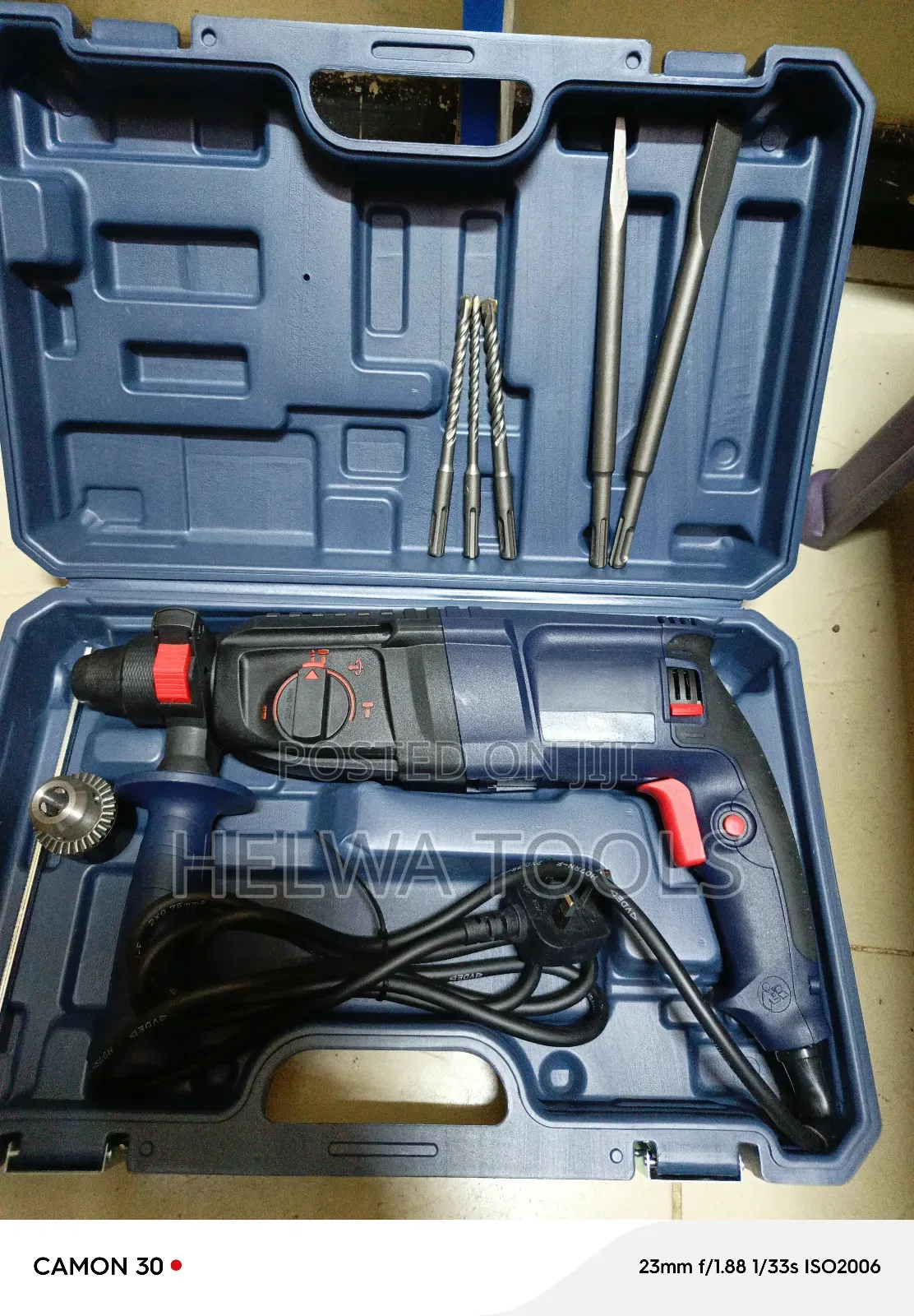 Electric Rotary Hammer Drill 800 Watts