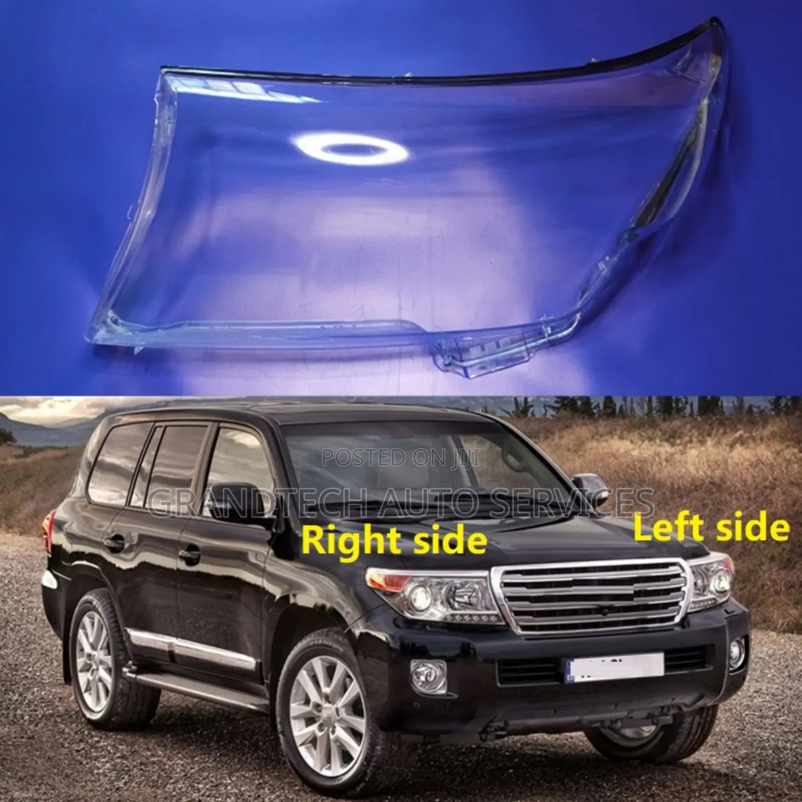 Landcruiser Lc 200 2012-2015 Headlight Lens Cover