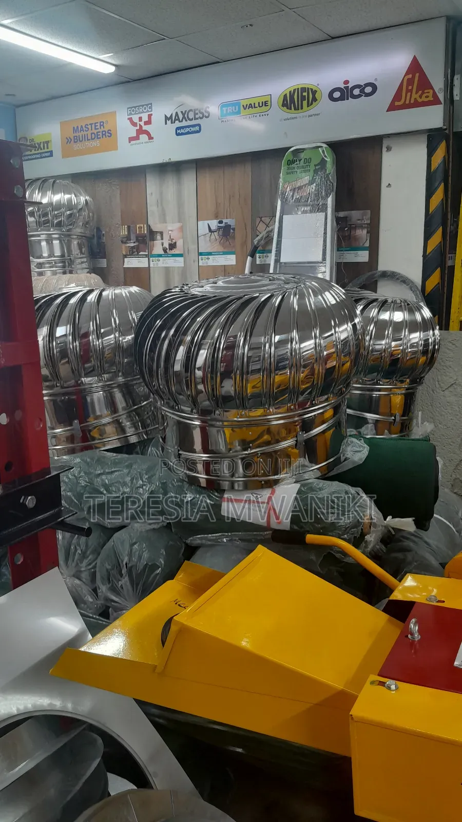 Direct  Stainless Steel  Turbo Ventilators  (Industrial)