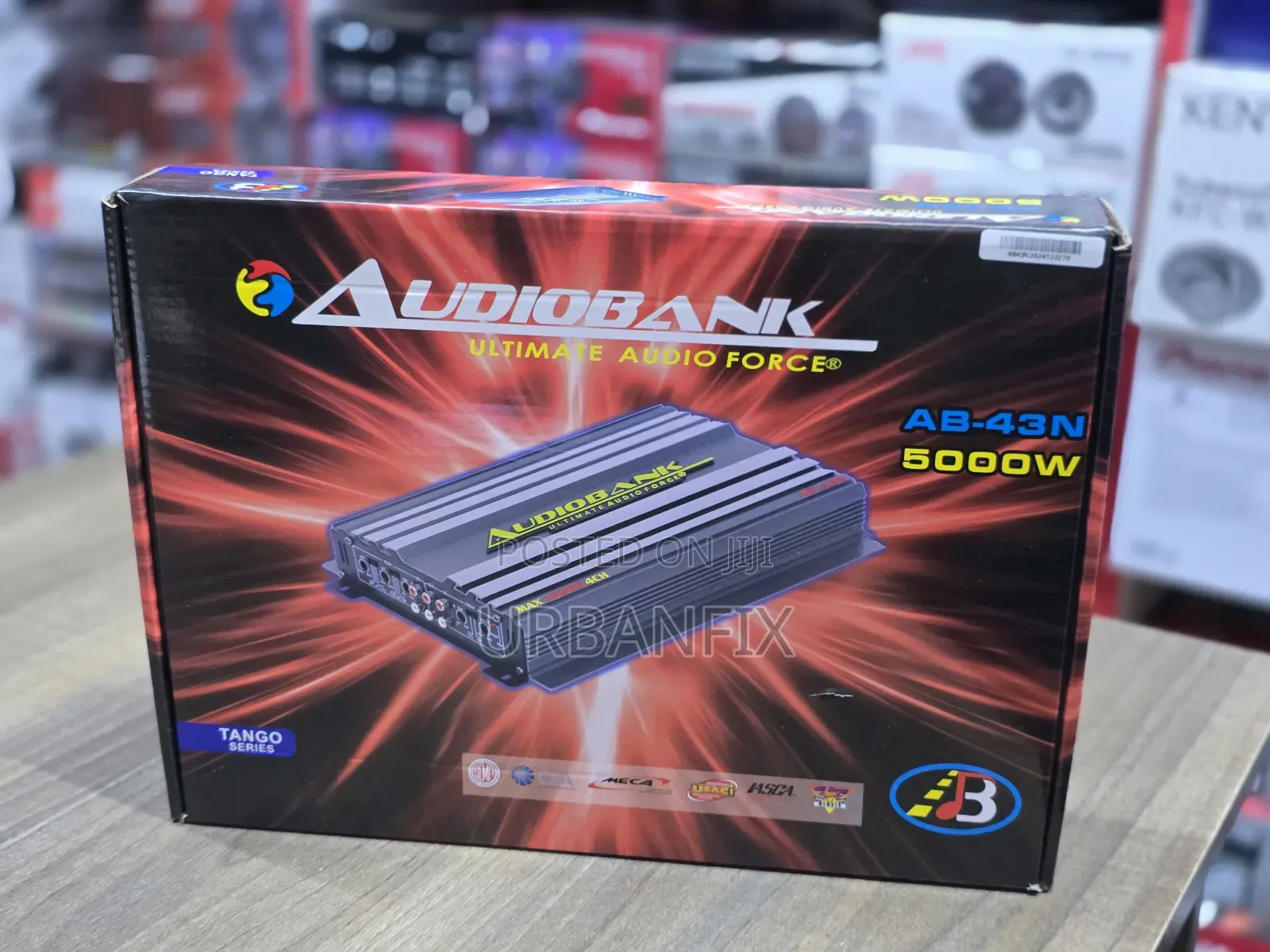 5000 Watts 4 Channel Audiobank Powerful Amplifier
