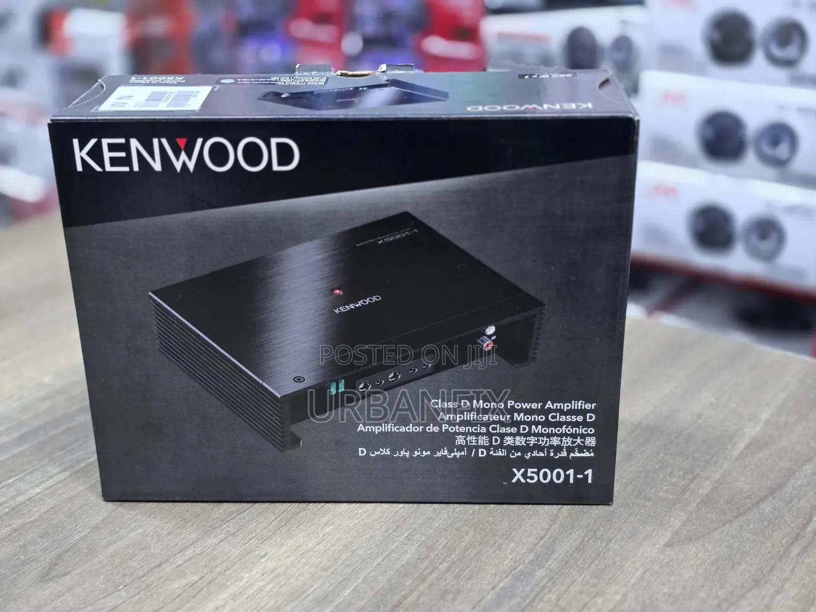 Kenwood 1 Channel Monoblock X500-1 Powerful Amplifier