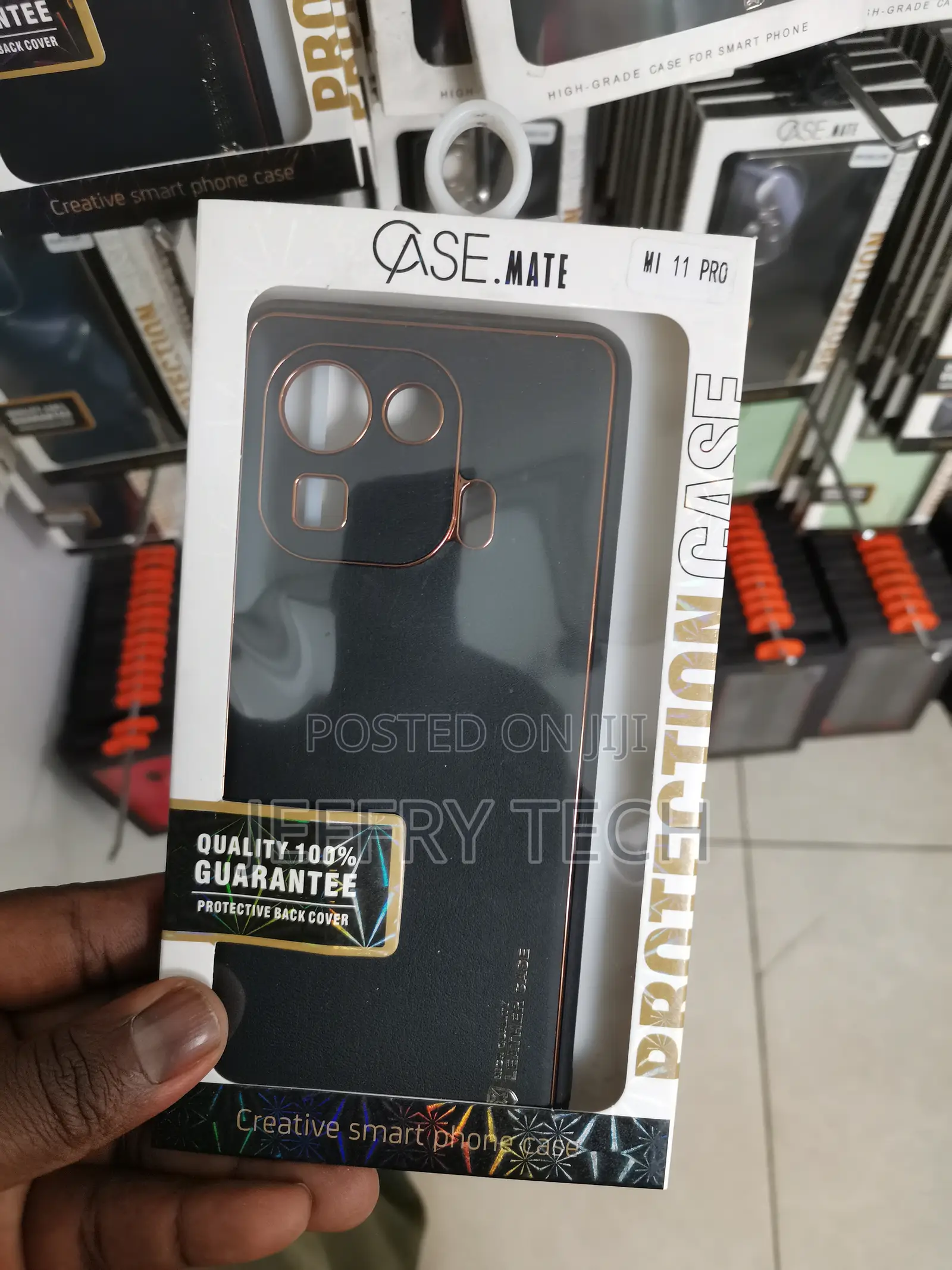Vaku Case for Xiaomi Redmi Note 11 Pro Leather Electroplated
