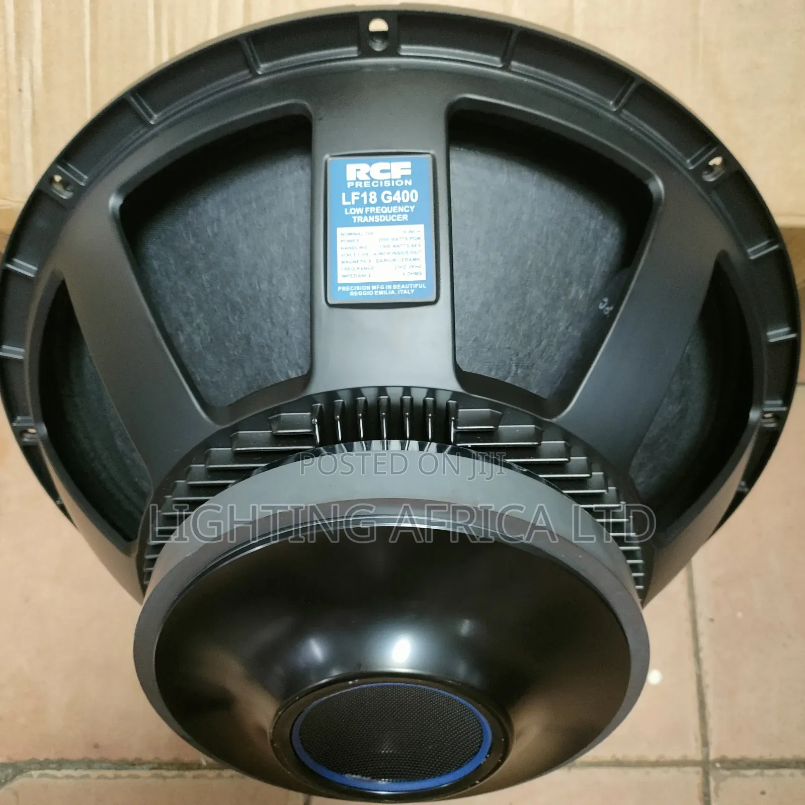 RCF 18"" Bass Speaker 2000w Italy