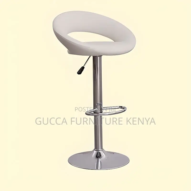 Office Chair:Multi-Level Swivel Black Round Office Stool