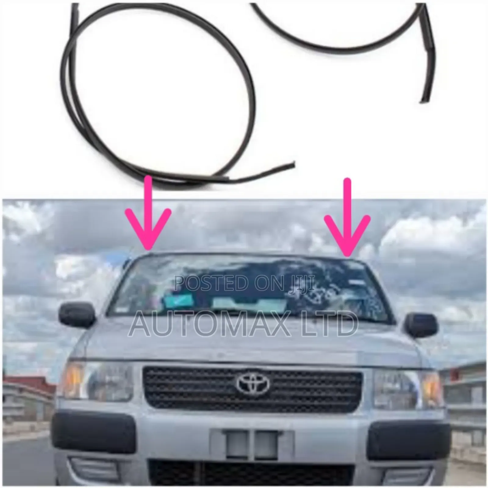 Toyota Probox/ Succeed: Roof Moulding Rubber Strip